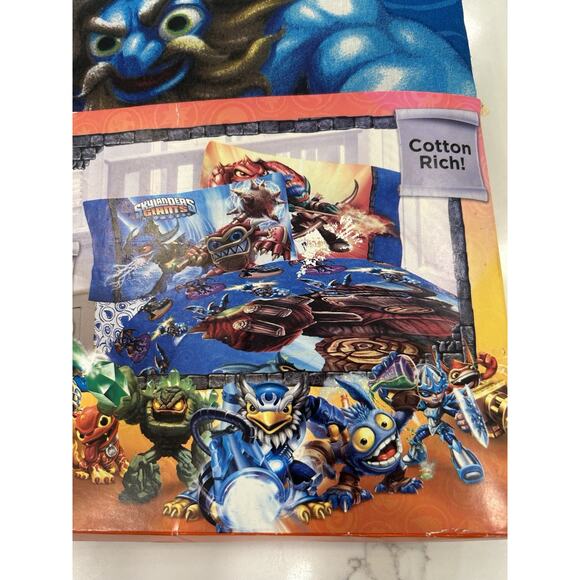 Skylanders Giants Twin Size Sheet Set - NEW - still in package. - Picture 4 of 10